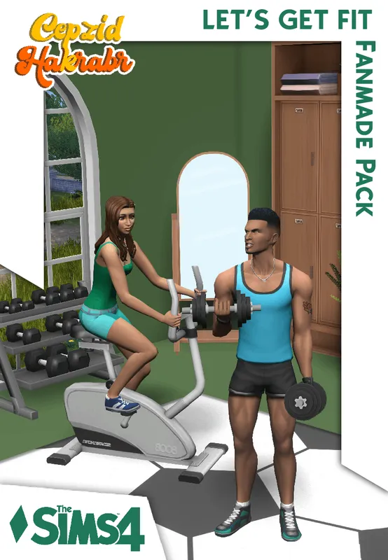 Lets Get Fit Pack | Sims 4 Functional Objects Mods | Enhance Sim ...