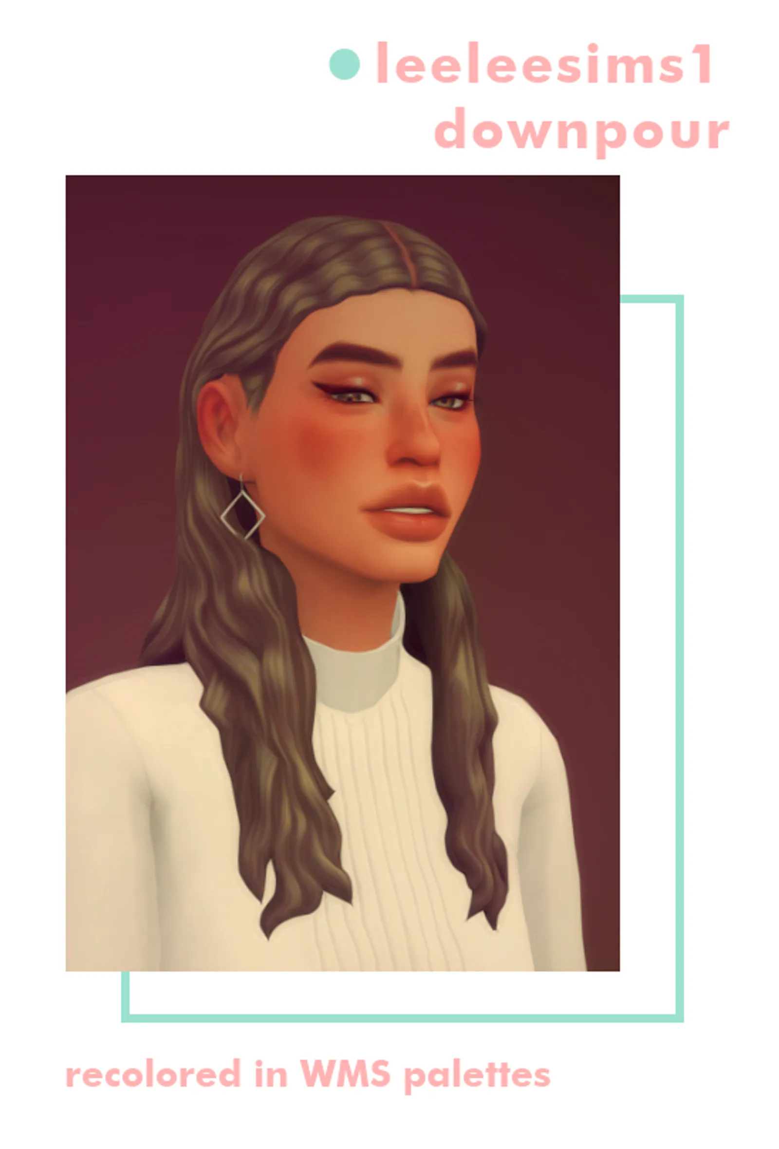 Leeleesims1 Downpour Recolored | Adults | MySims4Mods
