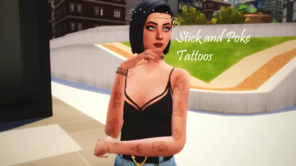Stick and Poke Tattoos 