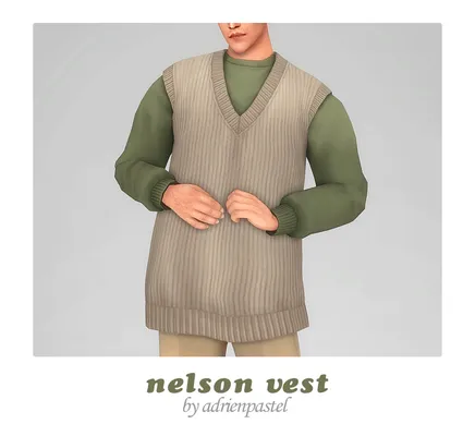 📑 Nelson Sweater Vest ·
