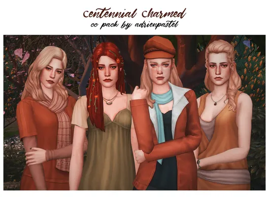 Centennial Charmed - TS3 Conversion CC Pack