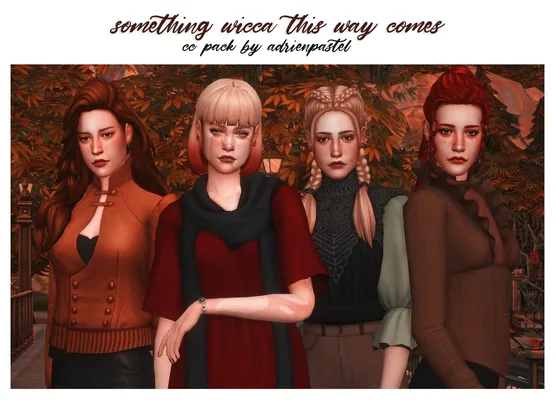 Something Wicca This Way Comes - A CC Pack