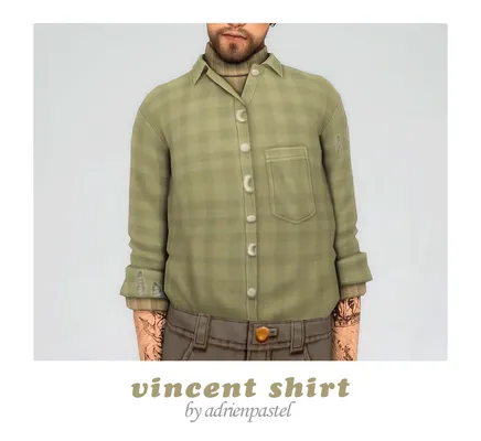  Vincent Tucked Shirt ·