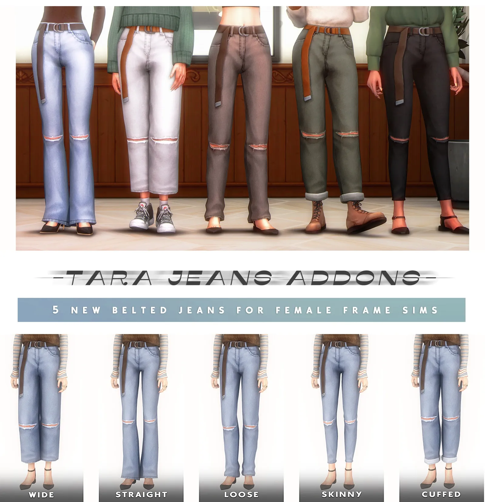 Tara Jeans Addons