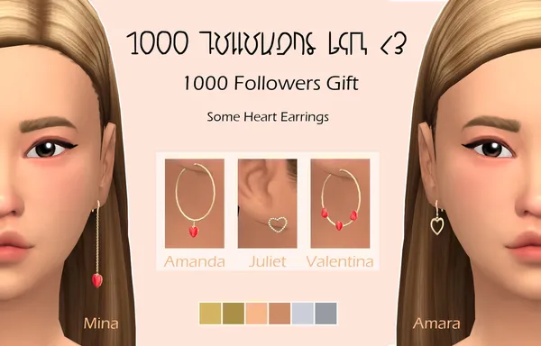 1000 Followers & Valentines Day Gift!