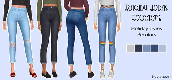 Holiday Jeans Recolors