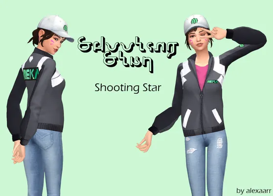 Shooting Star - D.Va Meka Jacket & Hat