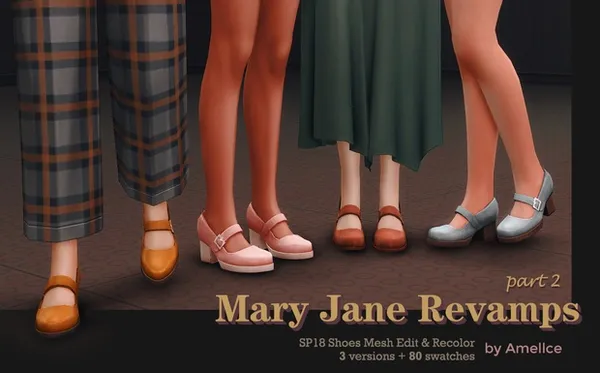 Mary Jane Revamps Part 2