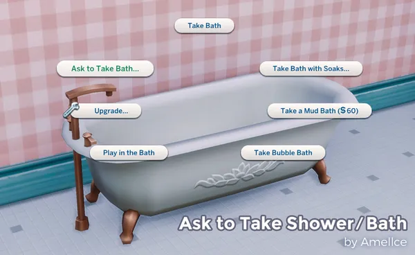 [MOD] Ask to Take Shower/Bath