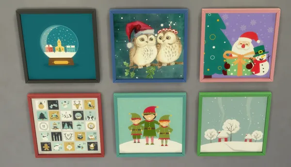 Christmas Painting Collection