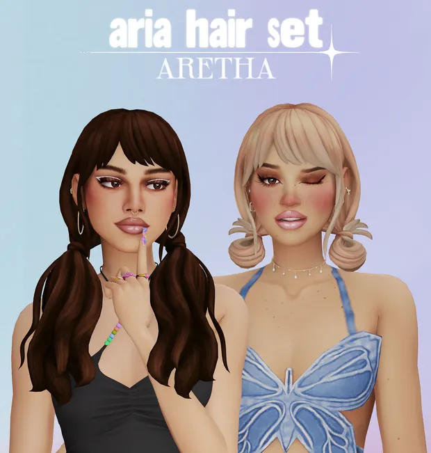 aria hair set 