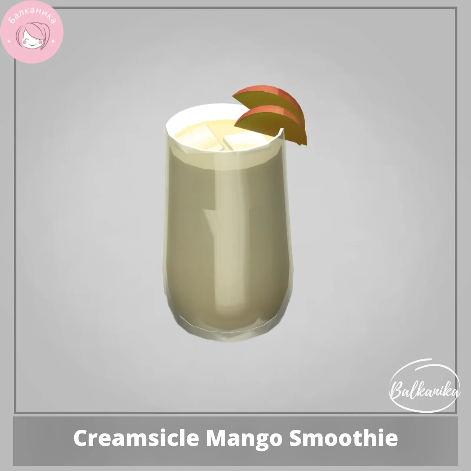 Creamsicle Mango Smoothie