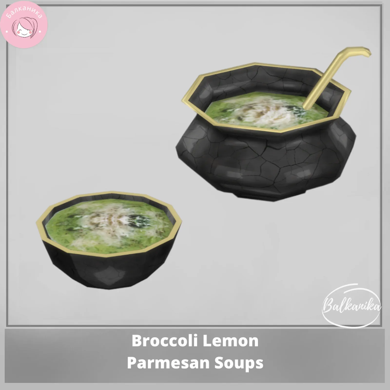 Broccoli Lemon Parmesan Soup