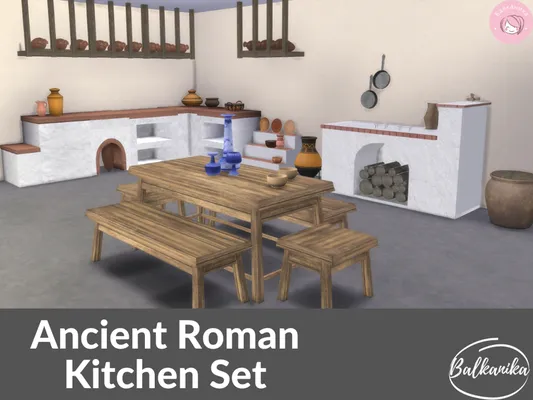 Kitchen Set [Ancient Roman Theme]