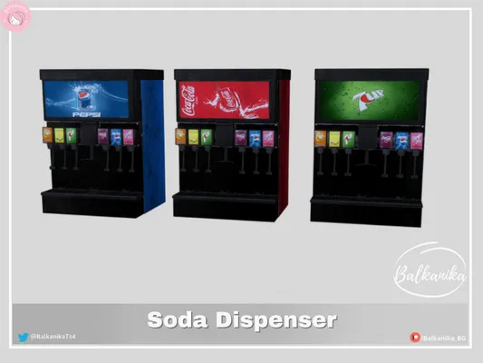 Soda Counter Dispenser [Junk Food Theme]