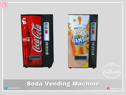 Soda Vending Machine [Junk Food Theme]