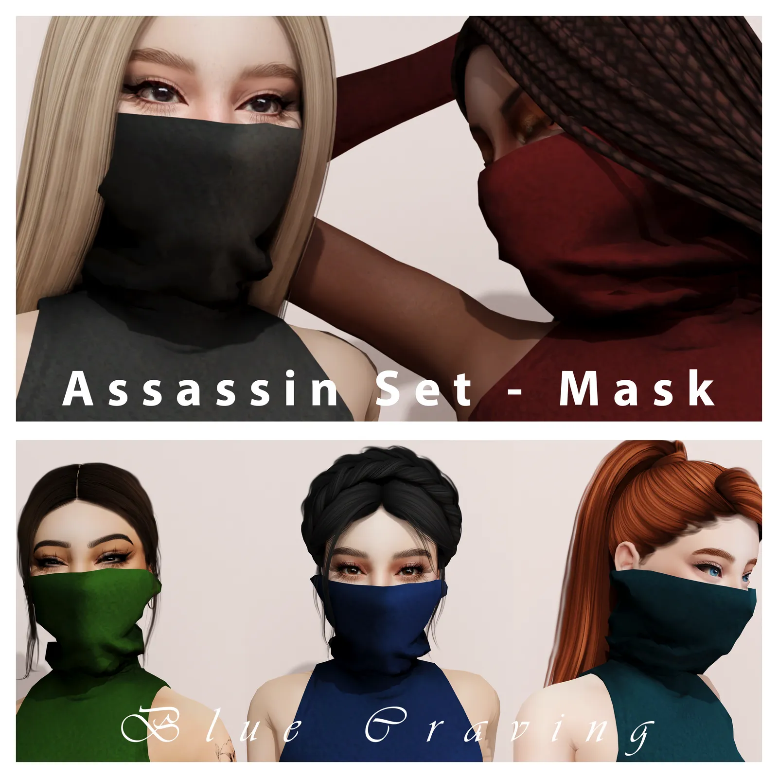 Assassin Set - Mask