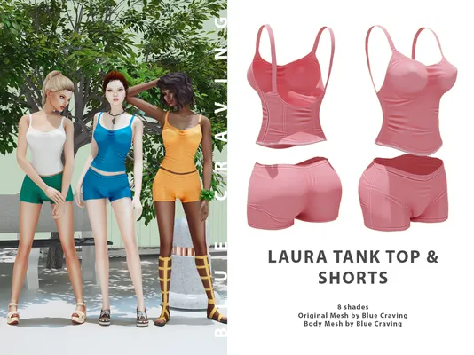 Laura Tank Top & Shorts