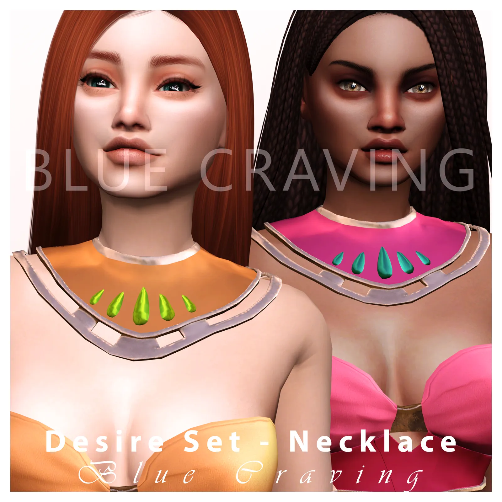 Desire Set - Necklace