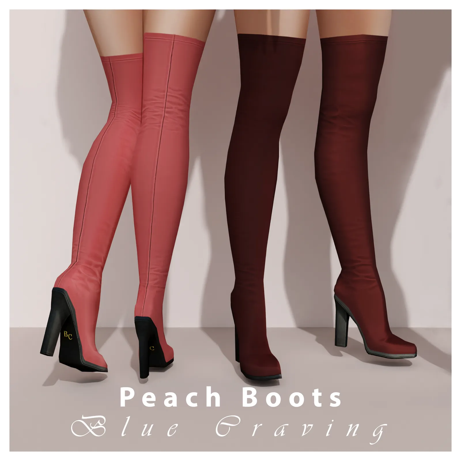Peach Boots
