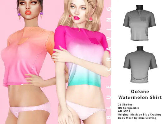 Océane Watermelon Shirt