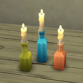 Candles in a Bottle