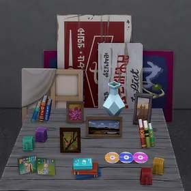 Get Famous Living Clutter