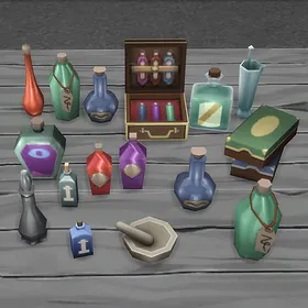 Incantation & Apothecary Clutter