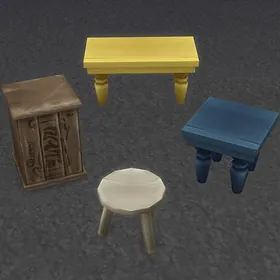 Laundry Day Decorative Tables