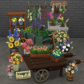 Lotsa Storage! Flowers