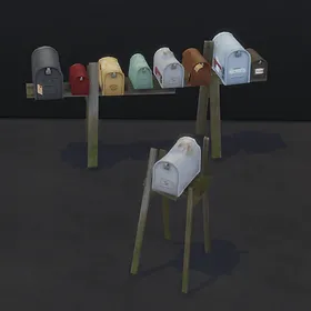 Ol Beat Up Mailboxes