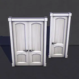 Taller Double & Prairie Door