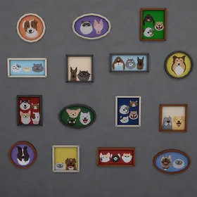 The Pet Pack Wall Frames