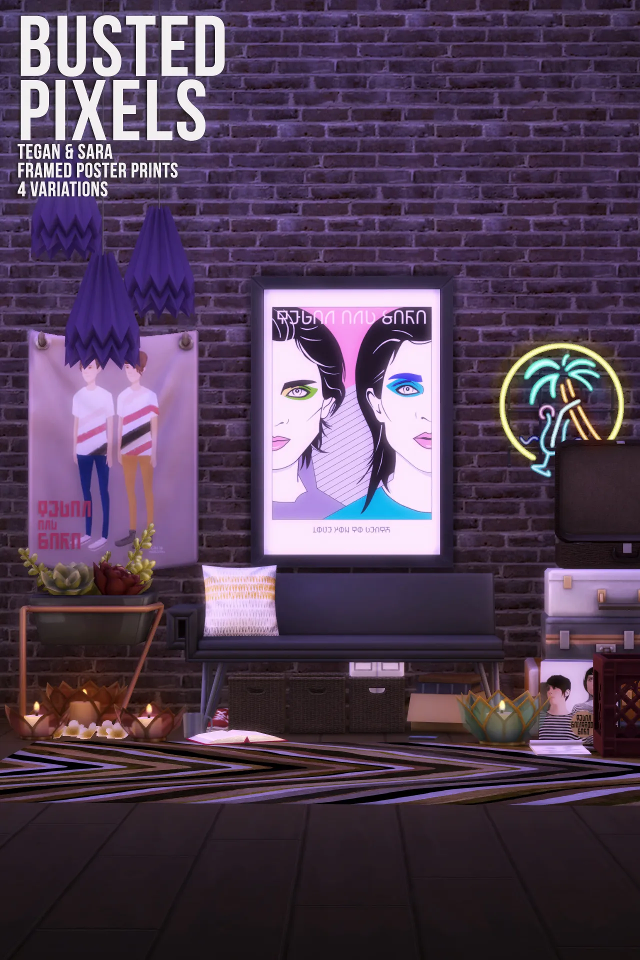 Tegan & Sara Framed Poster Prints