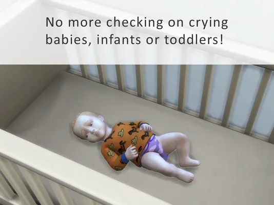 No more checking on crying babies, toddlers or infants!