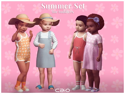 Summer Set for toddlers