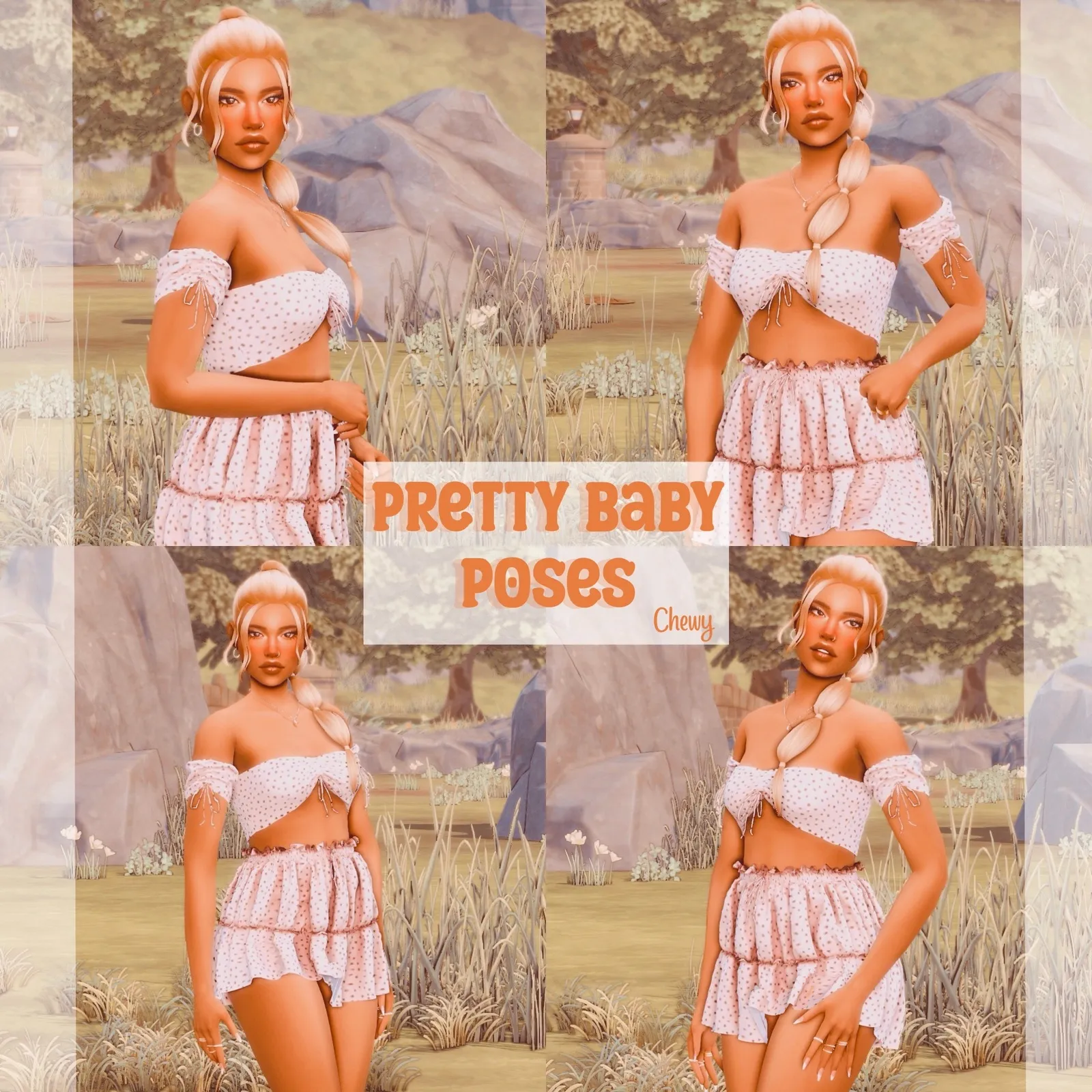 Pretty Baby poses