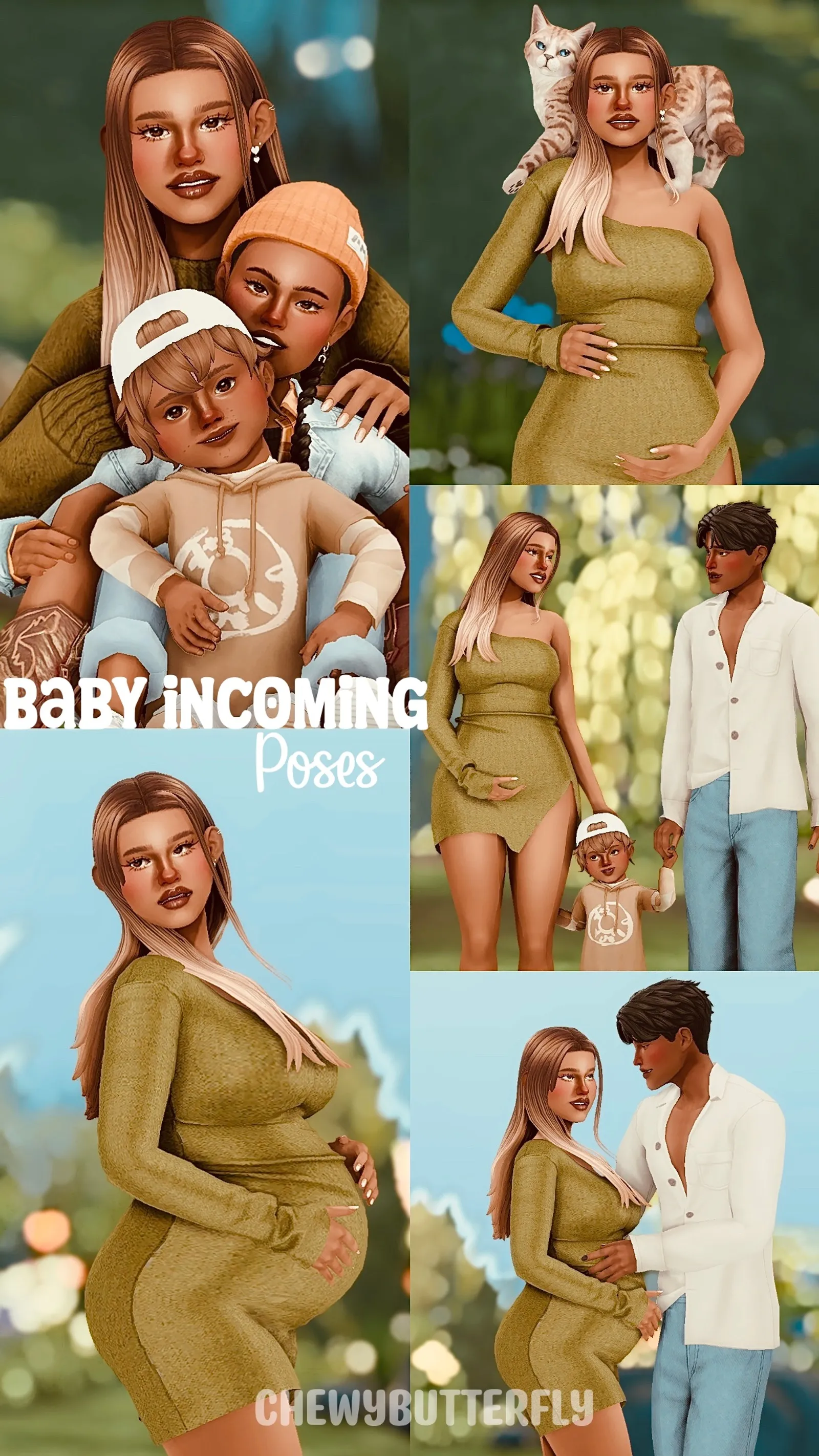 baby incoming poses