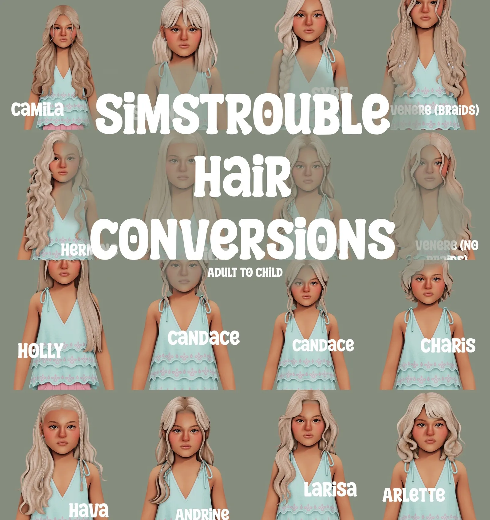 simstrouble hair conversions