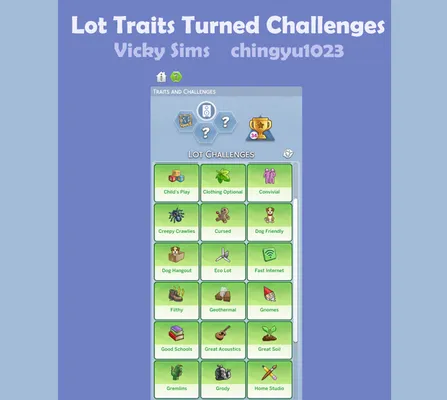 Lot Traits Turned Challenges V2 