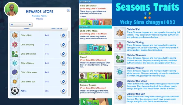 Seasons Traits Pack v1.9