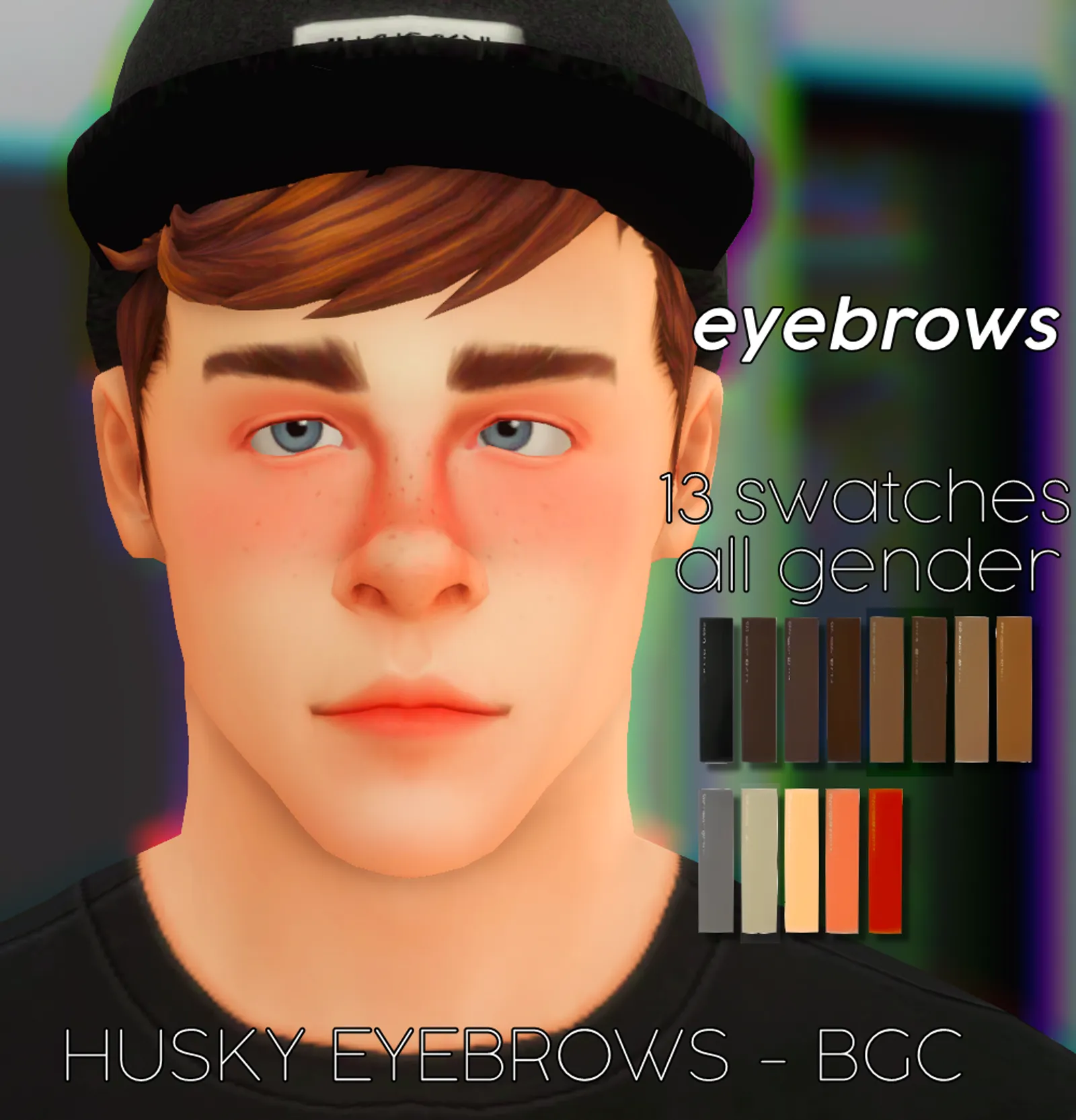 Husky Eyebrows