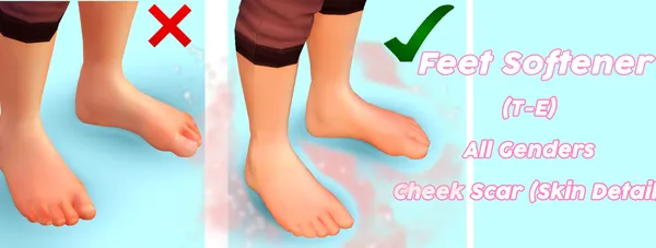 Feet Softener (Skin Detail)