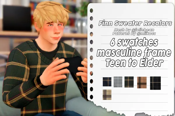 Finn Sweater Recolors