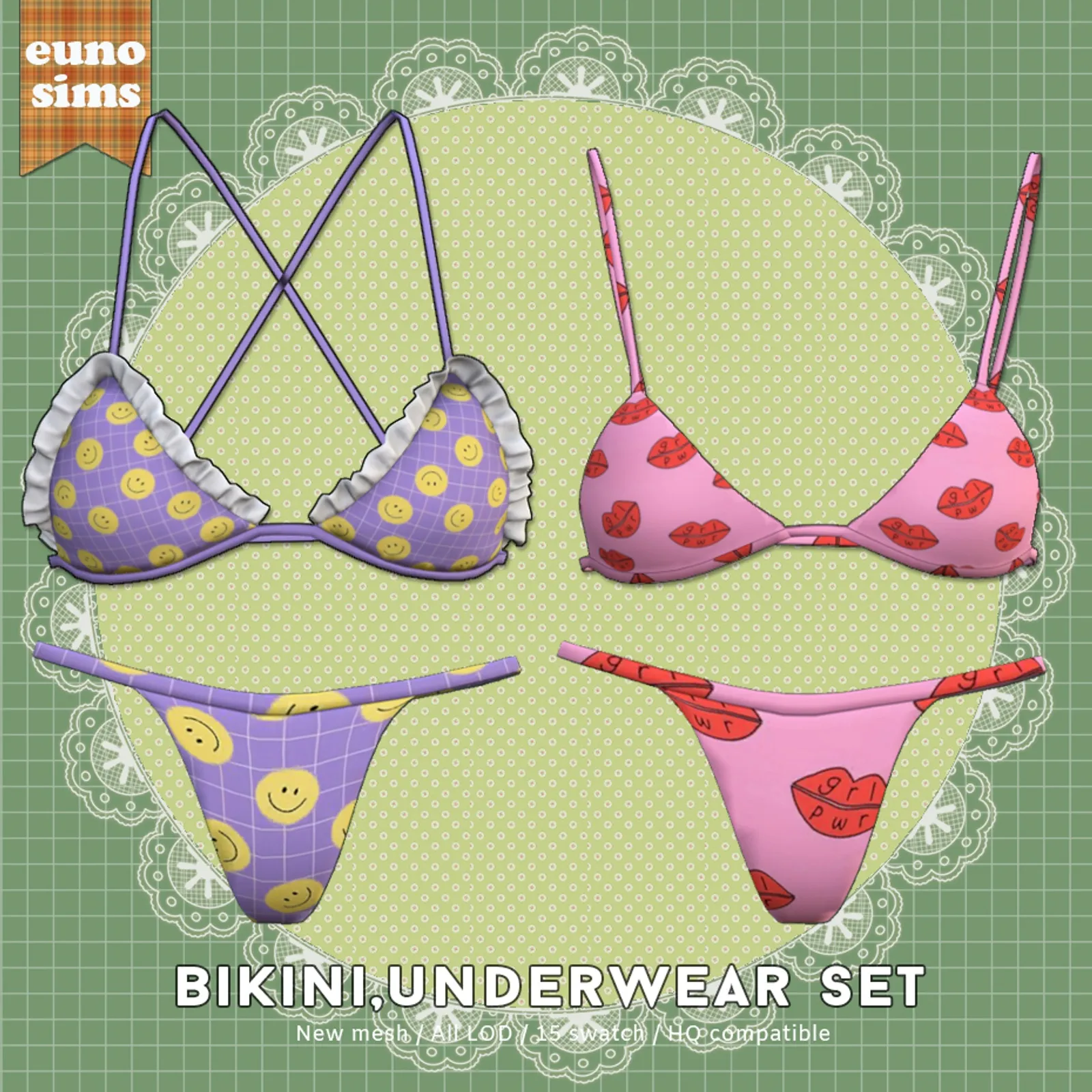 bikini,underwear set