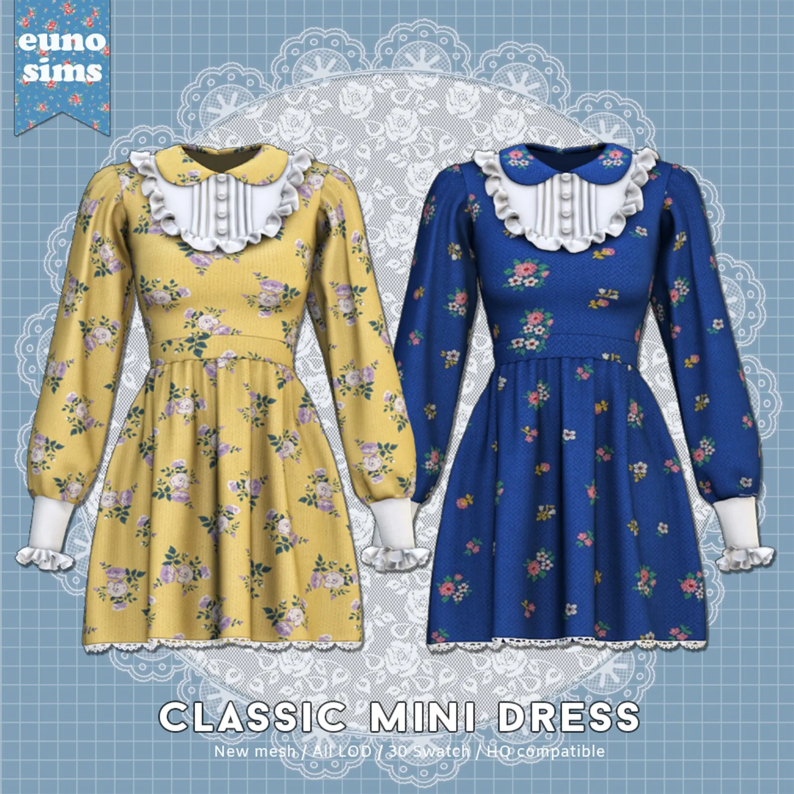 classic mini dress