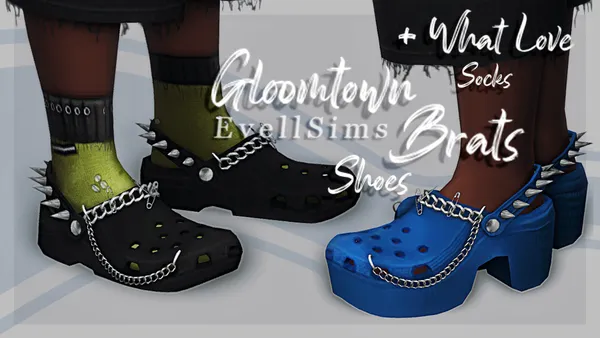 Gloomtown Brats Shoes + What Love Socks