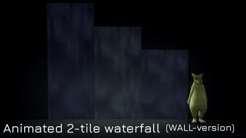 Animated Waterfall (wall version)