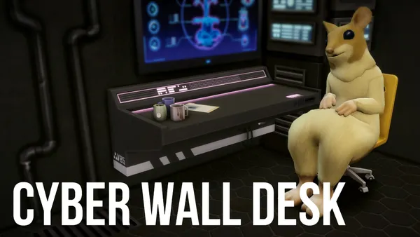 Cyber Wall Desk