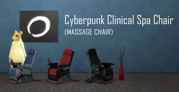 Cyberpunk Clinical Spa Chair